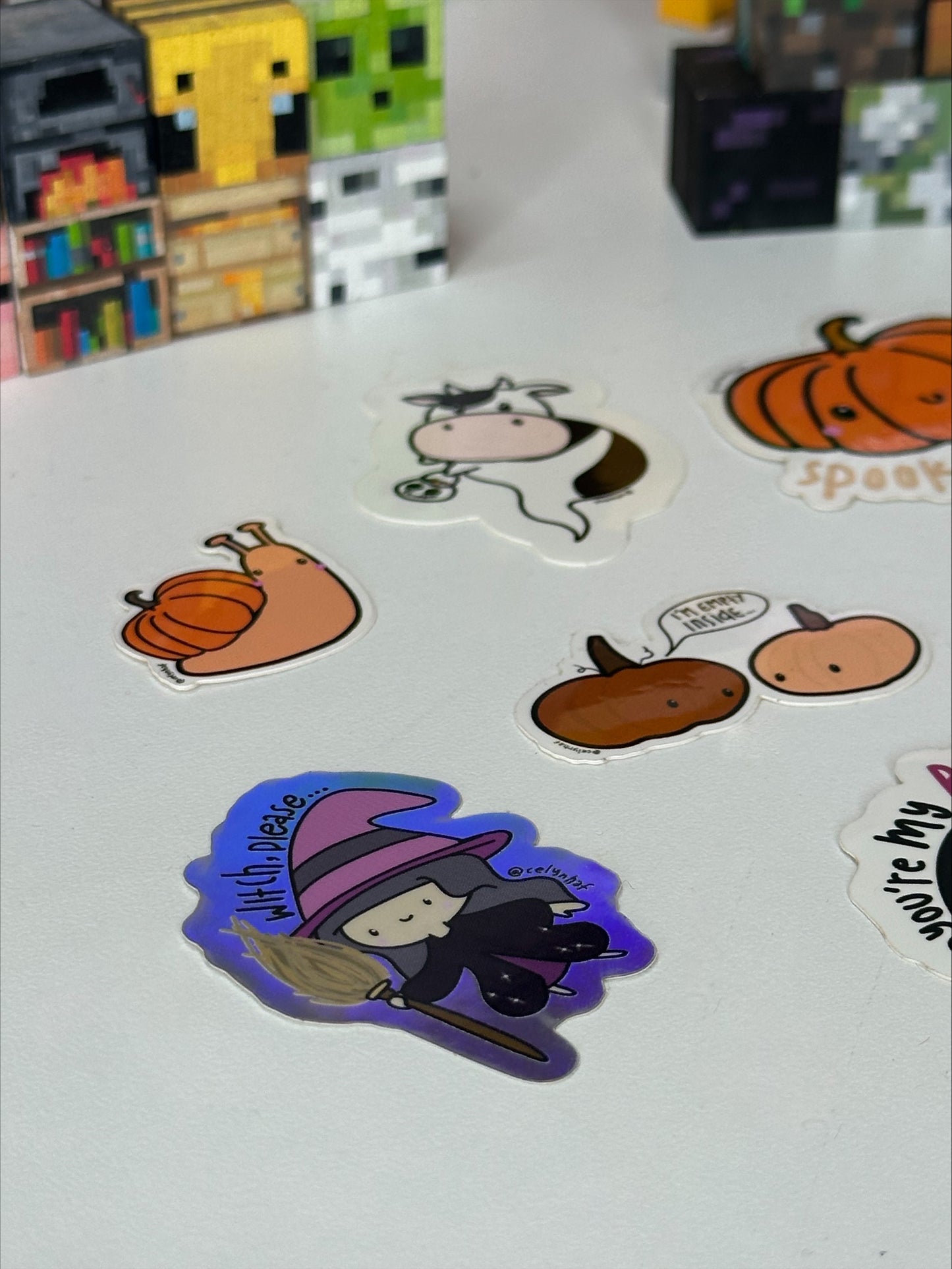 Vinyl Sticker Original Halloween Vinyl Sticker Bundle original artwork Original Stickers Shop All