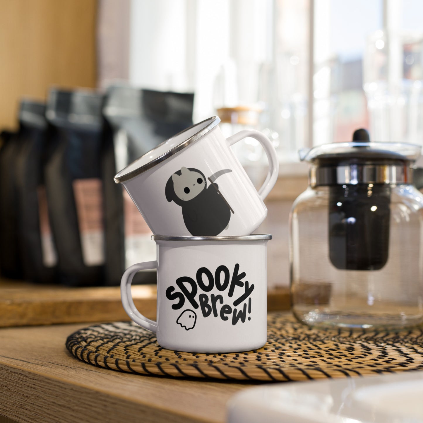 Mug Grim Cat Mug Default Title Mugs Shop All Spooky Cat