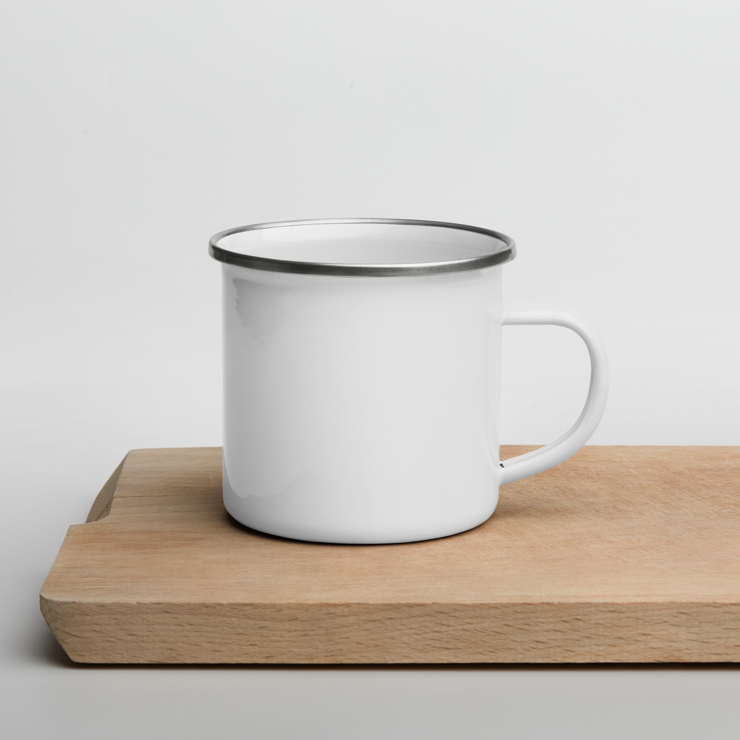 Doodle Heart Enamel Mug
