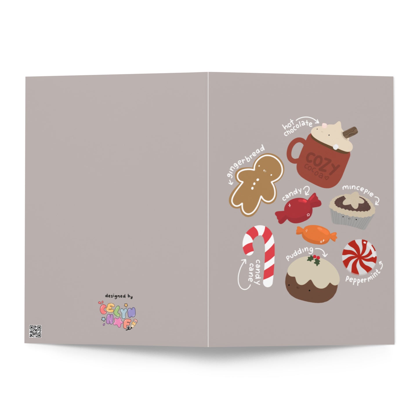 Festive Treats Greetings Card
