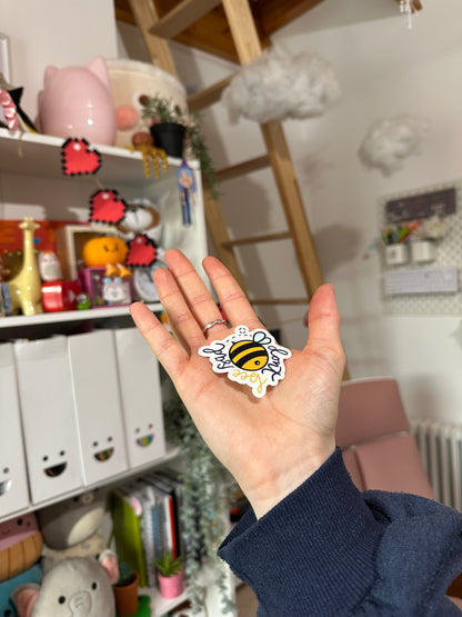 Don’t Bee Sad Vinyl Sticker