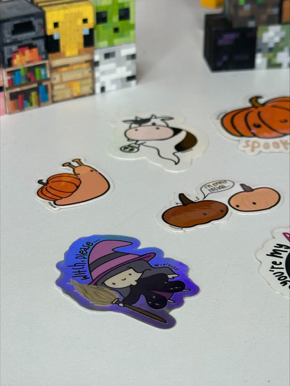 Original Halloween Vinyl Sticker Bundle