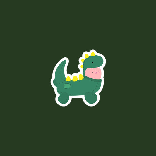 Dinosaur Worm Sticker Default Title shop all stickers worm worms
