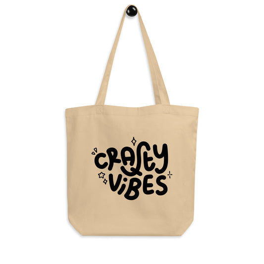 Tote Bag Crafty Vibes Tote Default Title original artwork Shop All Tote Bags