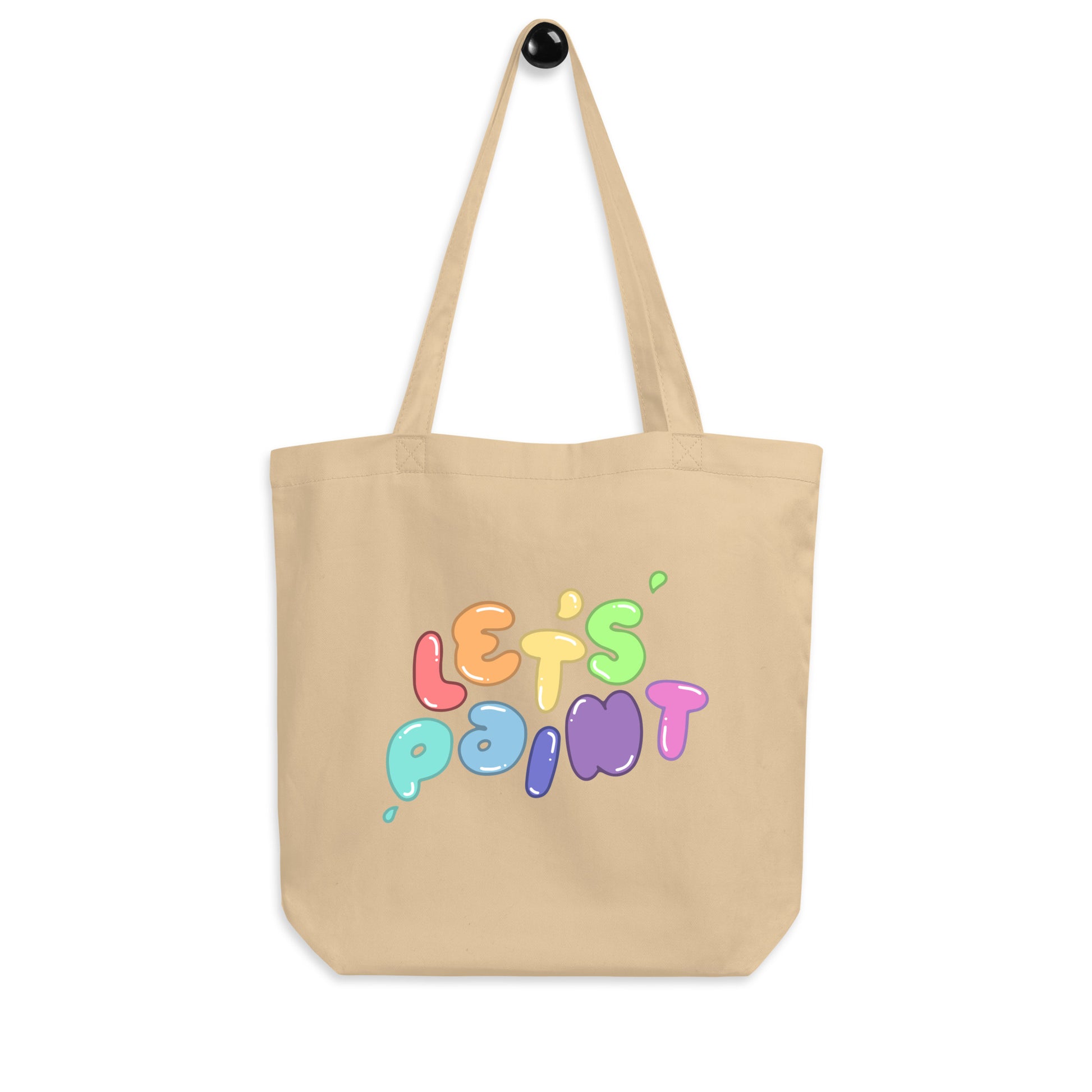 Tote Bag Lets Paint Tote Default Title original artwork Shop All Tote Bags