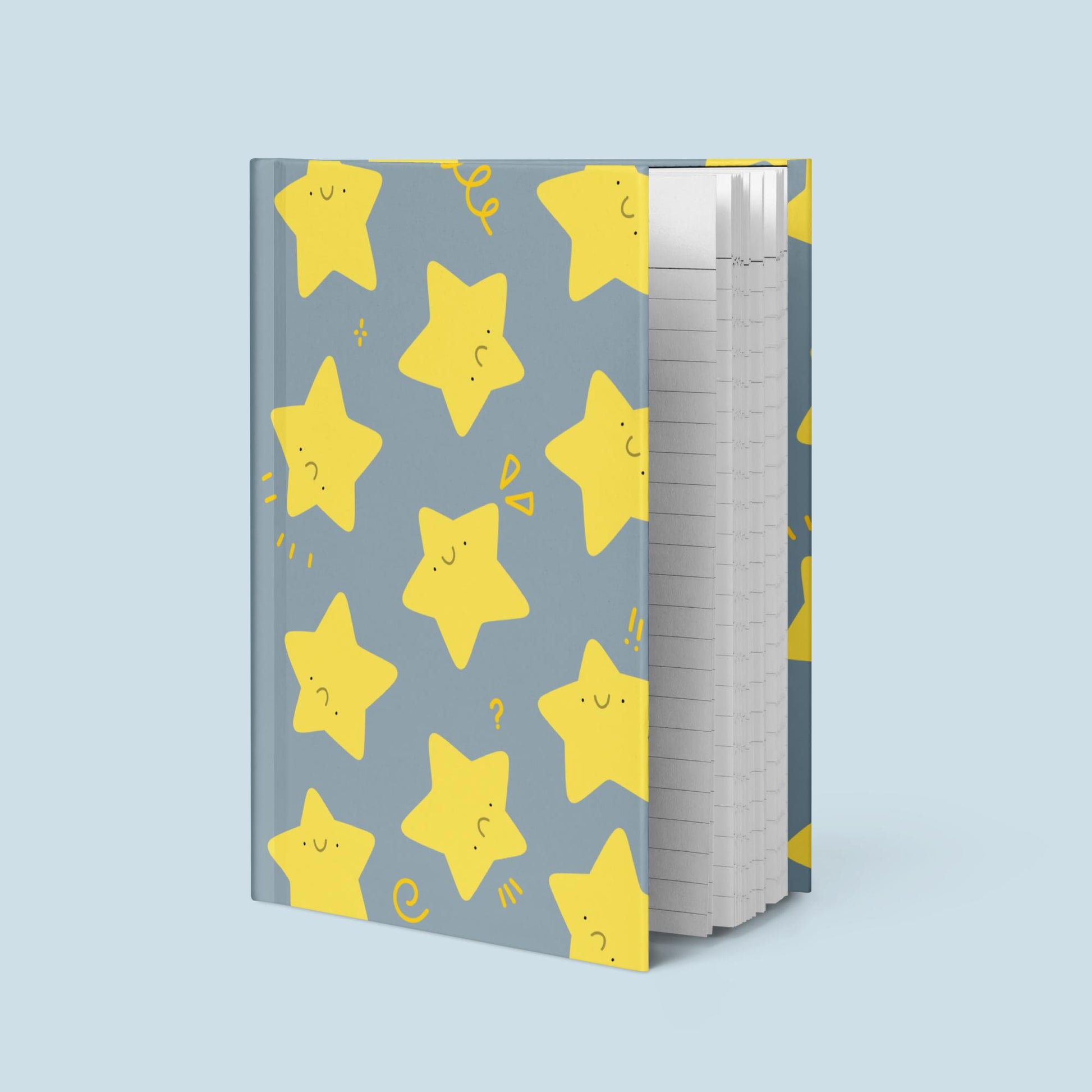 Moody Stars Notebook Default Title journal notebook notepad