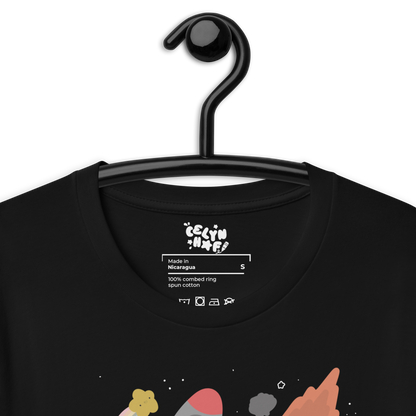 Cow in Space Unisex Adult T-Shirt