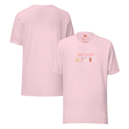 Art Club Red Unisex Adult T-shirt